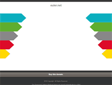 Tablet Screenshot of euler.net